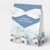 Wintersneeuw Baby Het is koud buiten Baby shower Bedankdoosjes (Voorkant Zijde)