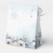 Wintersneeuw Baby Het is koud buiten Baby shower Bedankdoosjes (Achterkant)