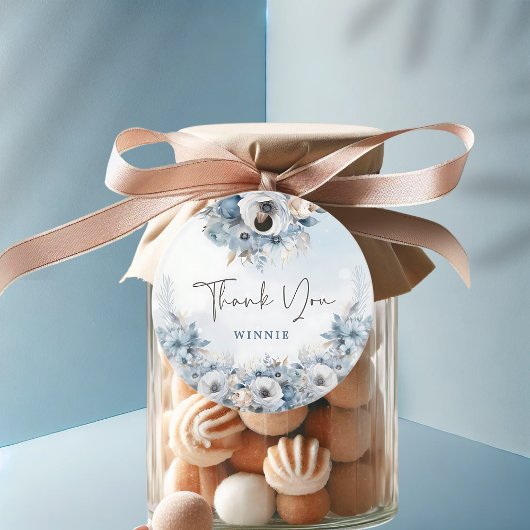 Wintersneeuw Baby Het is koud buiten Baby shower Bedankjes Labels