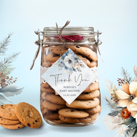 Wintersneeuw Baby Het is koud buiten Baby shower F Bedankjes Labels