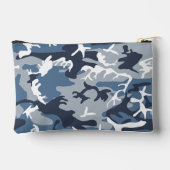Wintersneeuw Blau Camouflage, Militair, Leger Etui (Achterkant)