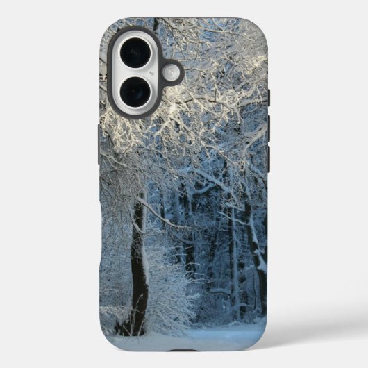 Wintersneeuw Case-Mate iPhone Case (Achterkant)