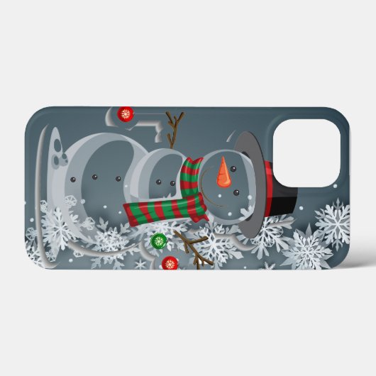Wintersneeuw Case-Mate iPhone Case (Achterkant (horizontaal))