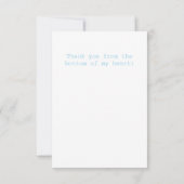 Wintersneeuw-generaal Hartelijk dank voor platte k (Achterkant)