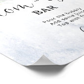 Wintersneeuw geslachtsneutraal mam-osa bar poster (Hoek)