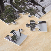 Wintersneeuw in Central Park New York City NYC Legpuzzel (Zijkant)