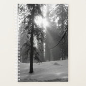 Wintersneeuw in het Nationaal Park Kings Canyon Planner (Voorkant)