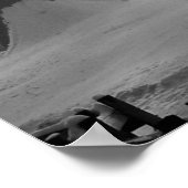 Wintersneeuw in het Nationaal Park Kings Canyon Poster (Hoek)