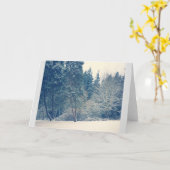 Wintersneeuw in Wilsonville, Oregon Kaart (Gele Bloem)