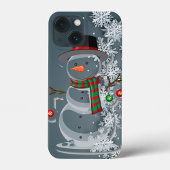 Wintersneeuw iPhone Hoesje
