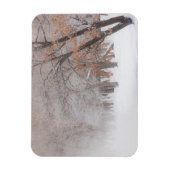 Wintersneeuw | Meer van Kussharo Magneet (Verticaal)