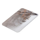 Wintersneeuw | Meer van Kussharo Magneet (Linkerzijde)