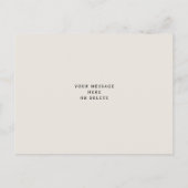 Wintersneeuw Nieuwe Buren Foto Briefkaart (Achterkant)