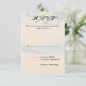 Wintersneeuw RSVP (Staand voorkant)