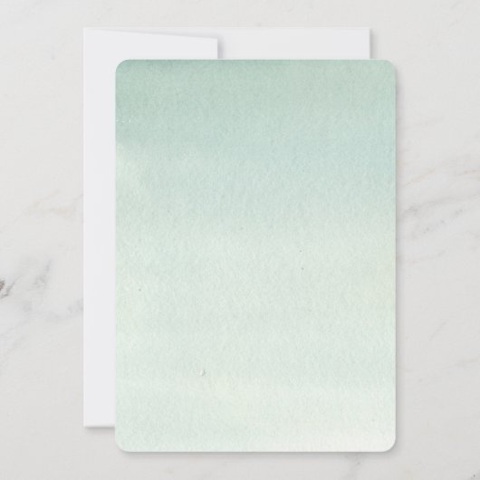 Wintersneeuwbalbergen herfst rustige feestdag kaart (Achterkant)