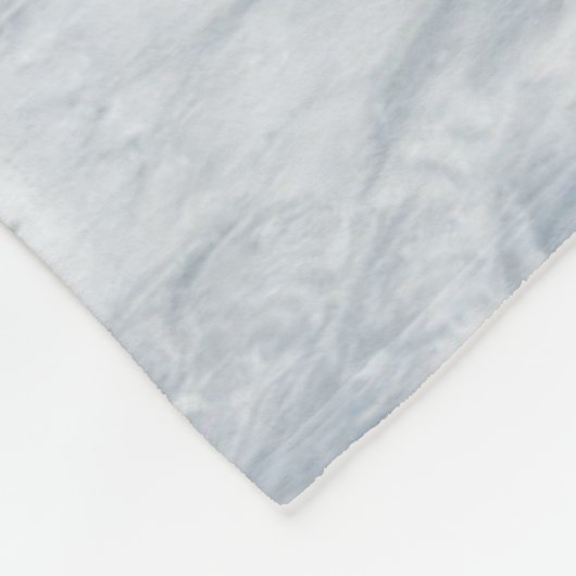 Wintersneeuwbaldebakens voor de scène fleece deken (Hoek)