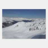 wintersneeuwbalkfotopapier S Inpakpapier Vel (Voorkant 3)