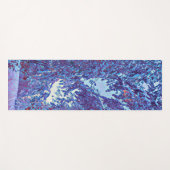 Wintersneeuwbos met Uitzicht aan de hemel Yogamat (Voorkant (horizontaal))