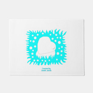 Wintersneeuwdeurmat Deurmat