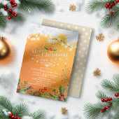 Wintersneeuwfeest en nieuwjaarsfeest kaart