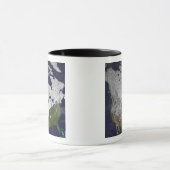 WintersneeuwHoesje op het noordelijk halfrond Mok (Midden)