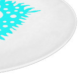 Wintersneeuwkraan 30,4 cm snijplank (Hoek)