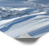 wintersneeuwlandschap poster (Hoek)