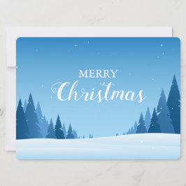 Wintersneeuwlandschap Zeekaart