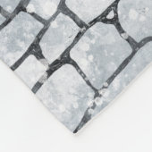 Wintersneeuwlandschapskunst Fleece Deken (Hoek)