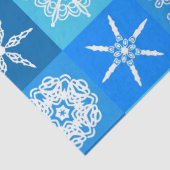 wintersneeuwpapier tissuepapier (Detail)