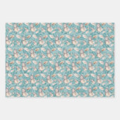 wintersneeuwruggengraat Waterverf met handbeschild Inpakpapier Vel (Voorkant 2)