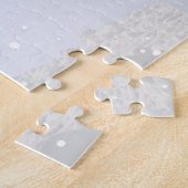 Wintersneeuwscène met Mule Deer Wildlife Legpuzzel (Zijkant)