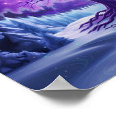 WinterSneeuwScene Poster (Hoek)
