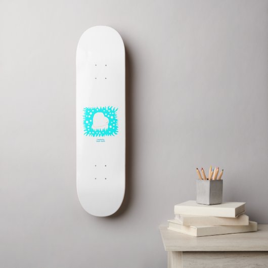 Wintersneeuwskateboard Persoonlijk Skateboard (Muurkunst)