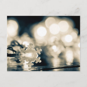 Wintersneeuwsneeuwflauwvallen Briefkaart