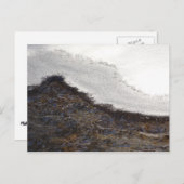 Wintersneeuwstrepen Briefkaart (Voorkant / Achterkant)