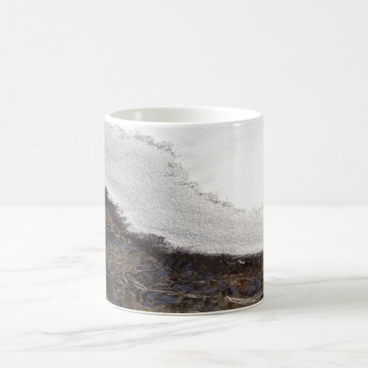 Wintersneeuwstrepen Koffiemok (Center)