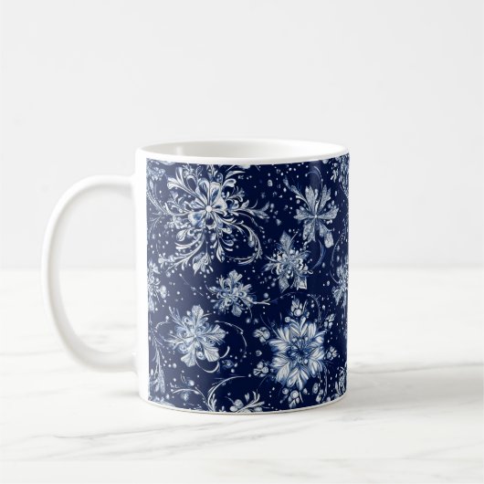 Wintersneeuwventilator Koffiemok (Links)