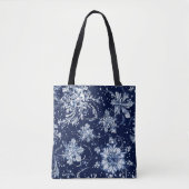 Wintersneeuwventilator Tote Bag (Voorkant)