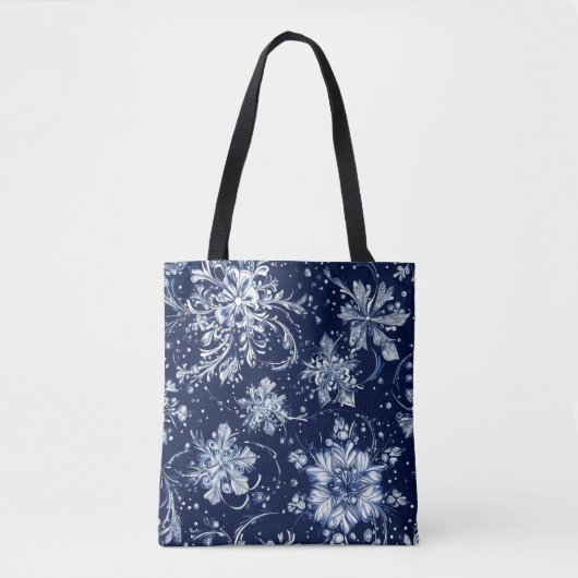 Wintersneeuwventilator Tote Bag (Voorkant)