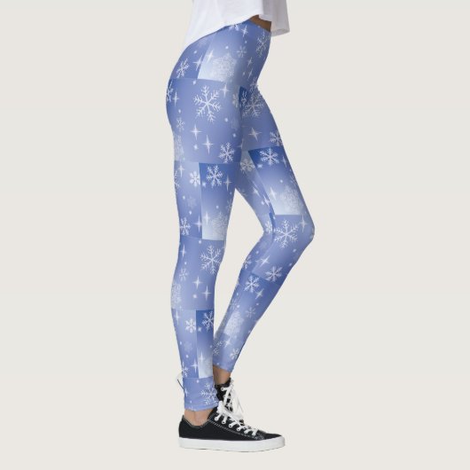 Wintersneeuwvlok Leggings (Rechts)