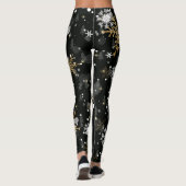 Wintersneeuwvlok Leggings (Achterkant)