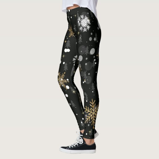 Wintersneeuwvlok Leggings (Links)