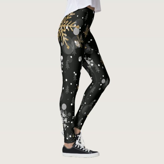 Wintersneeuwvlok Leggings (Rechts)