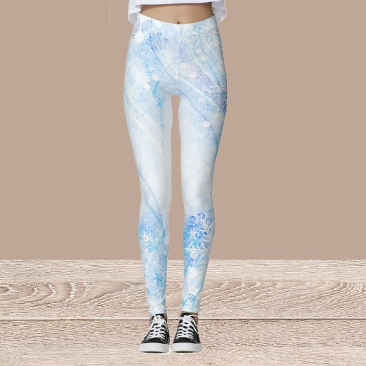 Wintersneeuwvlok Leggings