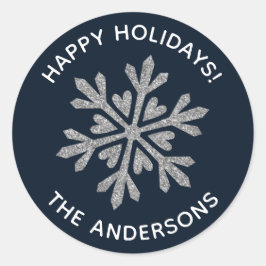 Wintersneeuwvlok Sticker