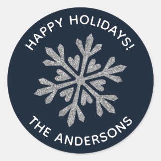 Wintersneeuwvlok Sticker