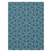 Wintersneeuwvlok tafelkleed (Voorkant)