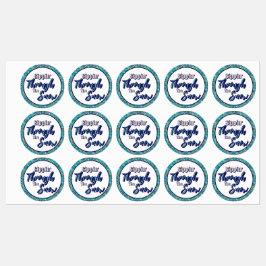 Wintersneeuwvlokken Labels