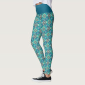 Wintersneeuwvlokken Leggings (Links)
